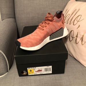 Adidas New pink blush NMD sneaker size 9